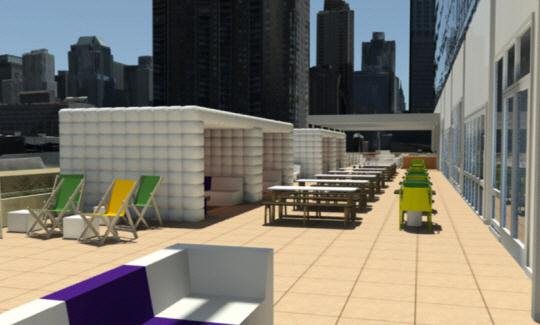 Hotel Yotel terras 2
